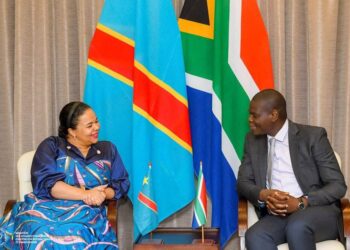 Thérèse Kayikwamba Wagner at DRC-South Africa Political Consultations