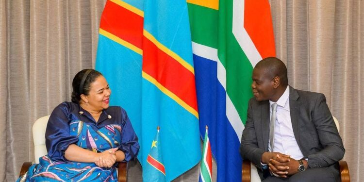 Thérèse Kayikwamba Wagner at DRC-South Africa Political Consultations