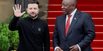 Ukrainian President Volodymyr Zelenskyy Makes Historic Official Visit to South Africa