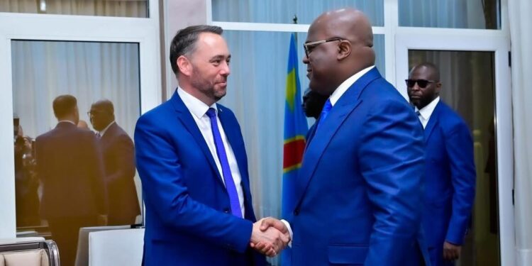 Belgium Reaffirms Strong Support for Peace Efforts in the DRC During High-Level Meeting with President Tshisekedi