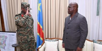 DRC–Uganda: Muhoozi Kainerugaba Received by DRC’s Commander-in-Chief, President Félix Tshisekedi