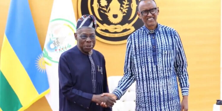Rwanda: President Kagame Receives Olusegun Obasanjo, Reaffirms Commitment to Peace in Eastern DRC