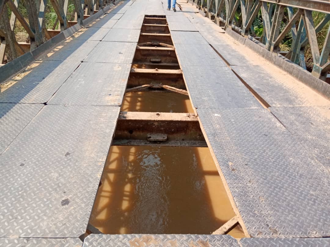 Sud-Kivu/Infrastructures : Dégradation de plusieurs ponts métalliques sur la RN5.