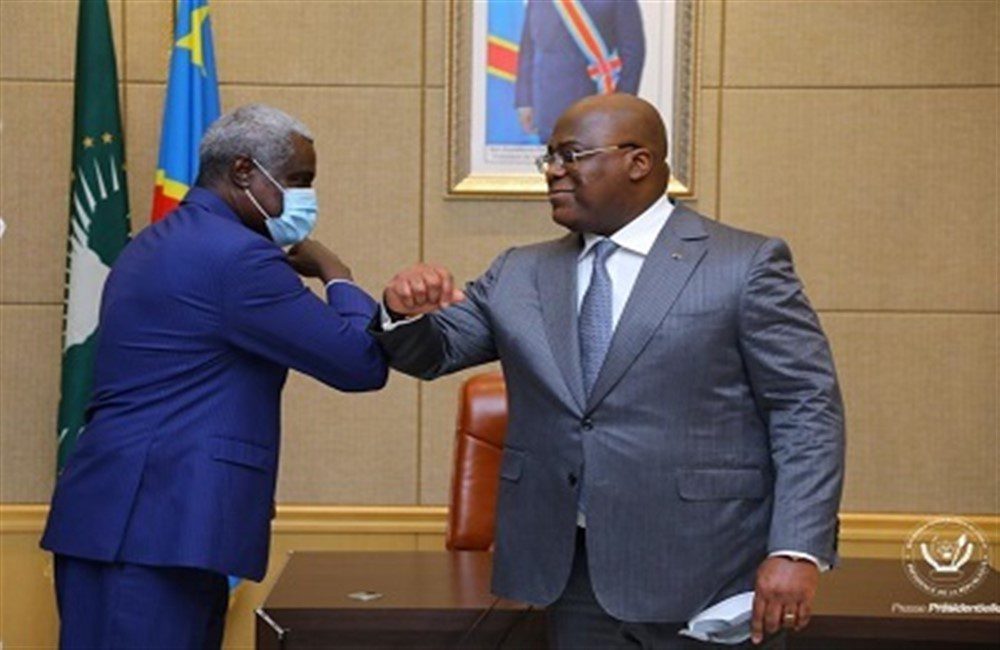 RDC : Moussa Faki confirme la prise des fonctions de Tshisekedi à la tête de l’UA en février prochain
