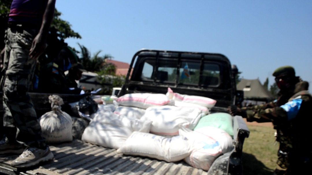 Sud-Kivu : Le secteur opérationnel sokola 2 sud sud-kivu reçoit une assistance en vivre auprès de la population.