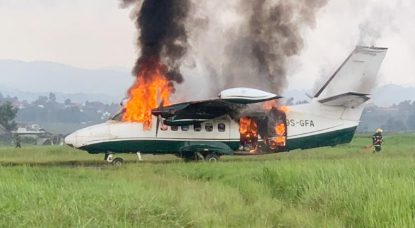 Incendie de l’avion à Kavumu : la province du Sud-Kivu ne possède aucun centre spécialisé pour le contrôle technique des appareils aériens