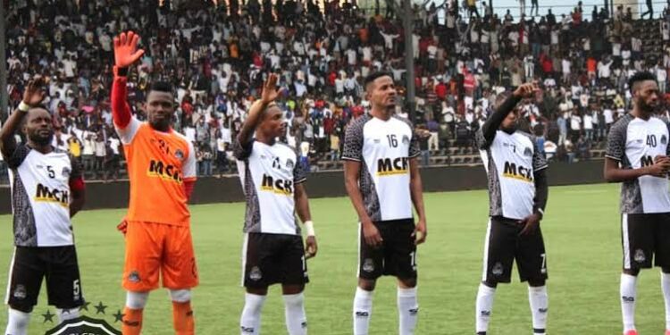 CAF/C2: le TP Mazembe tient en échec Pyramides FC et conserve toute leur chance avant la manche retour dans une semaine à Kamalondo