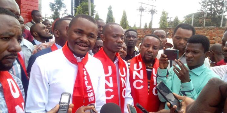 Indignations d’inter fédération des jeunes de l’Union pour la Nation Congolaise « UNC »