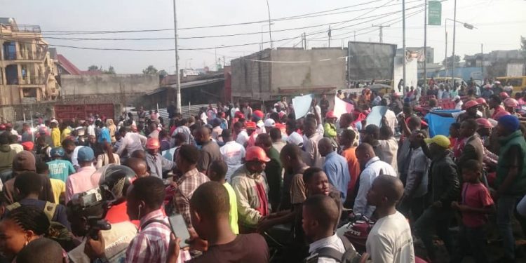 Marche de protestation contre l’occupation de Bunagana: les manifestants exigent aux autorités congolaises déclaré la guerre avec le Rwanda pays agresseur