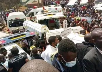 Bukavu : inhumation des écoliers décédés dans un accident de circulation