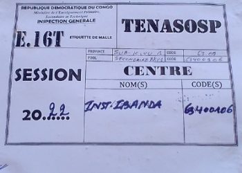 Sud-kivu/Éducation : plus de 93 000 candidats prennent part au TENASOSP