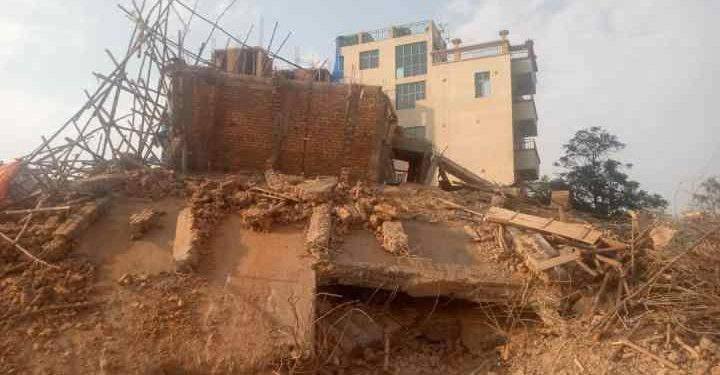 Sud-kivu : Bukavu en deuil suite à l’écroulement d’une maison de 5 niveaux sur Avenue Fizi.