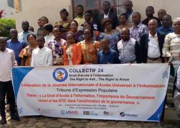 Sud-Kivu :l’ accès à l’information est l’un des droits inaliénables de l’homme, sans information, on est privé du droit de l’œil sur la gouvernance (collectif 24)