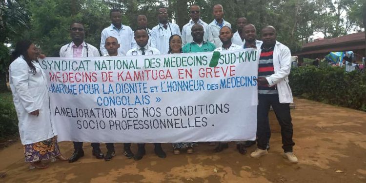 Sud-Kivu : les médecins de la ville de kamituga en grève pour réclamer de meilleures conditions de travail