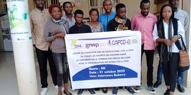 Bukavu : les journalistes de médias en ligne outillés sur les RCSNU1235 ET 2250