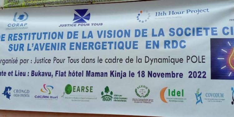 Bukavu : Le risque d’exploitation de gaz méthane dans le lac Kivu vient d’être révélé par l’ONG Justice pour tous