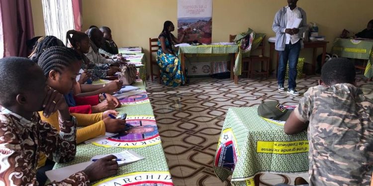 Bukavu : les membres du FF, CDVAC et clubs de développement sont formés sur la résolution des conflits