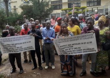 Marche des enseignants du Grand-Kivu et Katanga à Bukavu : Geneviève Misumbi, révèle la vérité aux manifestants