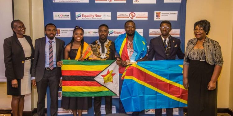 Sport/Culture : Claude Lubago Imani accueille le trophée Africain de procès Simulé pour l’égalité des sexes