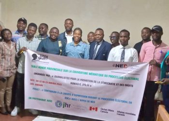 Sud-Kivu :JPDDH Mobilise les Journalistes à manifester le professionnalisme durant la période du processus électoral en cours