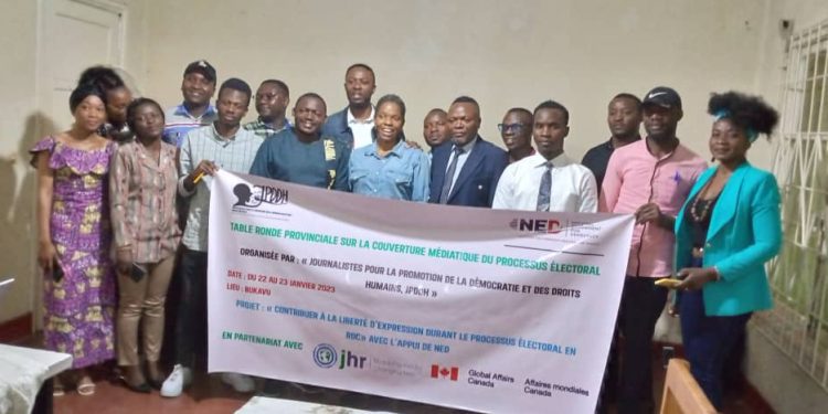 Sud-Kivu :JPDDH Mobilise les Journalistes à manifester le professionnalisme durant la période du processus électoral en cours