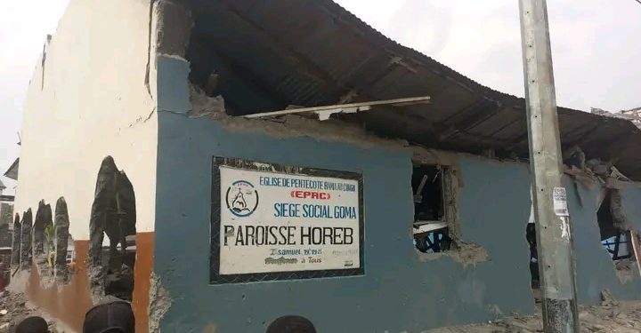 Manifestation à Goma : Plusieurs blessés et morts après démolition d’une église appartenant aux Tutsis