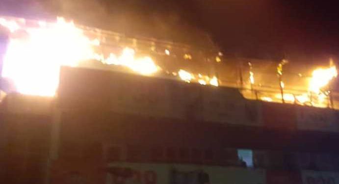 Incendie à Ibanda: une église partie en fumée