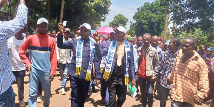 Kabare/Processus d’enrôlement : Manegabe Chirimwami Jacque appel la population à s’enrôler massivement