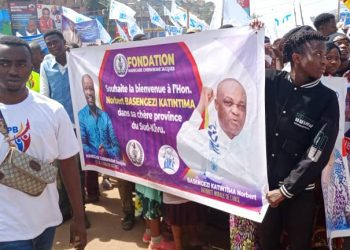 Arrivée de Katintima à Bukavu : Pour la Fondation MANEGABE CHIRIMWAMI JACQUES,l’ANCE est le choix du moment 