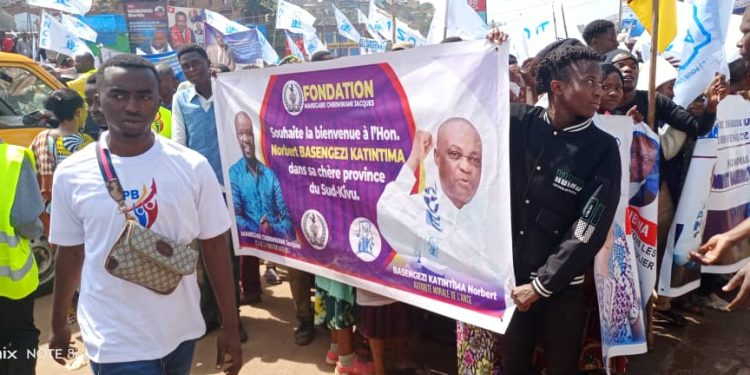 Arrivée de Katintima à Bukavu : Pour la Fondation MANEGABE CHIRIMWAMI JACQUES,l’ANCE est le choix du moment