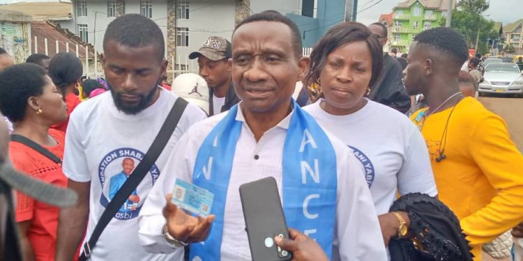 Sud-Kivu : SHABANI YABÏN appelle la population de Bukavu à s’enrôler massivement pour sanctionner les mauvais dirigeants