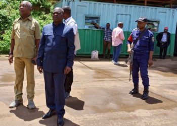 Sud-Kivu/Infrastructures: Inspection des travaux de déménagement à la frontière Ruzizi 2 par Alimasi Matthieu