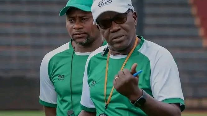 Sport/TP Mazembe : Pamphile Mihayo à côté de son ancien entraîneur Lamine Mamadou Ndiaye