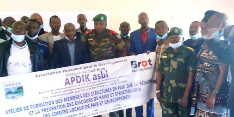 Sud-kivu: Les autorités locales à minembwe , dans territoire de Fizi étaient à l’école de la lutte contre les discours de haine.