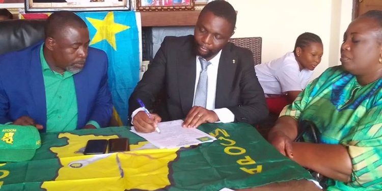 Sud-Kivu/Politique: Luka Lusungu décide de choisir l’APOCM comme un parti du changement