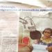 Revue de presse : Le Souverain Libre titre : Raissa  Kasongo, cheffe rigoureuse et journaliste sympathique.