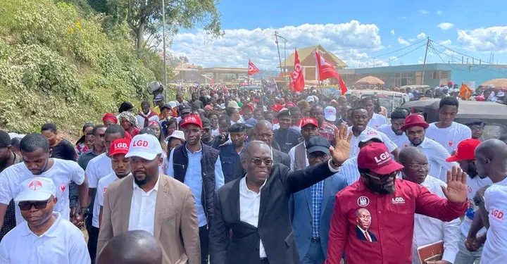 Sud-Kivu/Politique : je viens faire comprendre à la population qu’elle doit voter le changement, le progrès et le développement « Matata Mponyo »