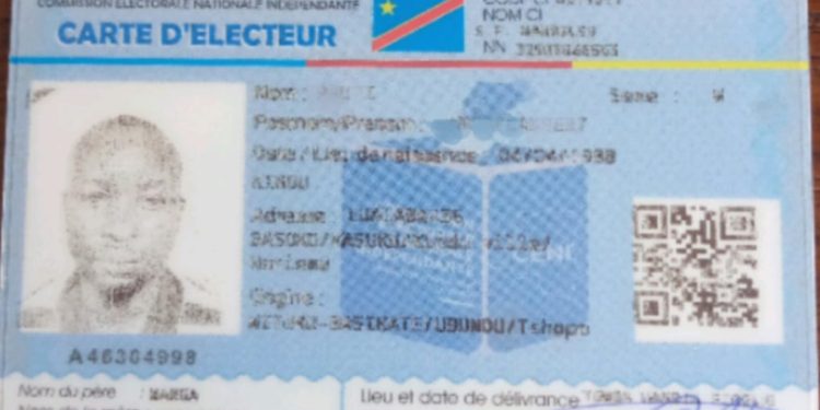 RDC: la CENI annonce la date pour la livraison des duplicatas des cartes d’électeur
