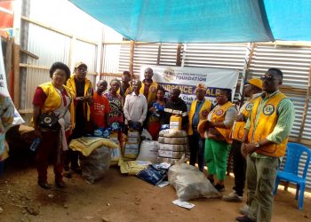 Sud-Kivu : la Fondation Internationale  des  Lions Club International » assiste les sinistrés des de Kalehe