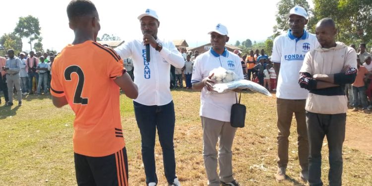La Fondation Mutayongwa FONDAMU a procédé au lancement d’un tournoi d’encadrement des jeunes dans le territoire de walungu