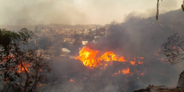 Bukavu/Kadutu : deux incendies différents à Cimpunda