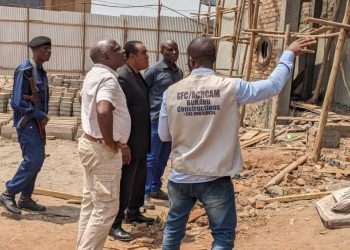 Sud-Kivu: Le Maire de la ville salue le travail de l’entreprise ACRCAM/GFC (God First Constructions) dans la ville de Bukavu 
