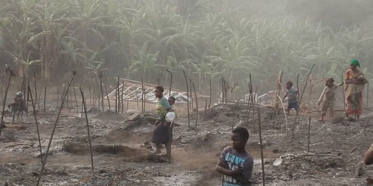 Kalehe: le Camp des déplacés à mutchibwe sous le feu.