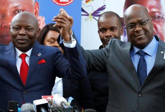Félix Tshisekedi, candidat du parti de Vital Kamerhe à la présidentielle 2023