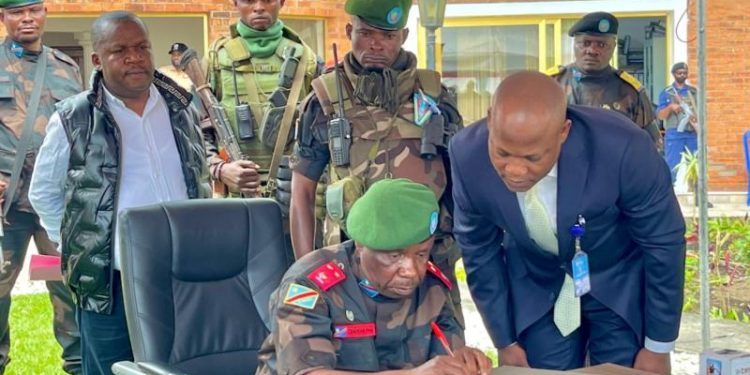 Nord-Kivu : prise des fonctions du nouveau gouverneur militaire intérimaire, général-major Peter Cirimwami