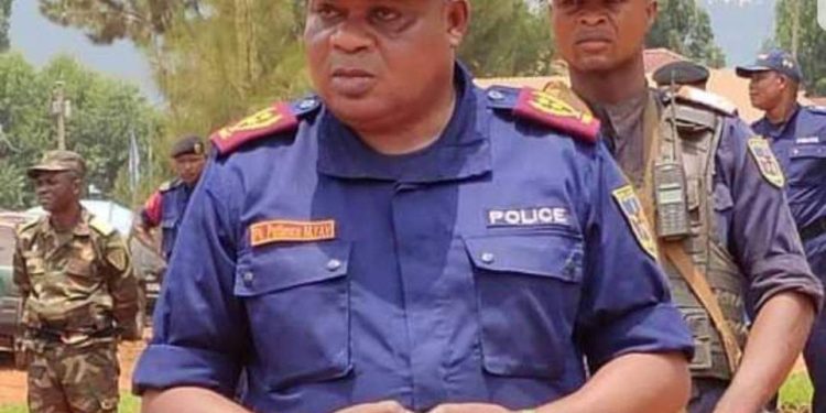 Kinshasa : Ma mission est de veiller à l’application des lois par les policiers. /inspecteur.G Patience Mushid Yav à la police