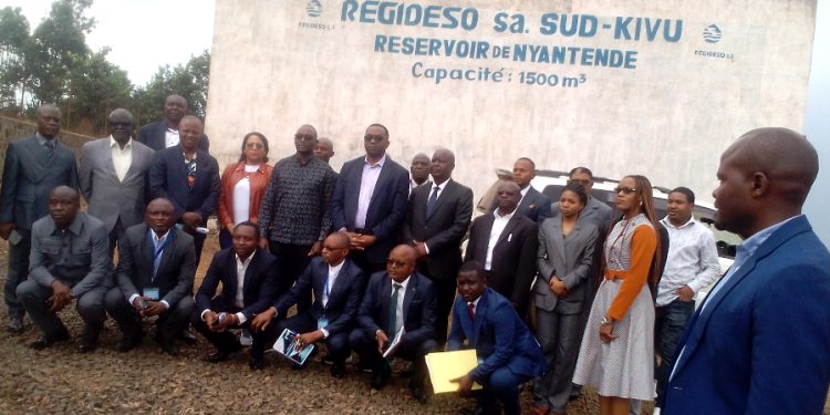 Bukavu : Un constat malheureux  observé par la délégation de la Régideso venue de Kinshasa