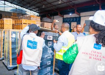 Élections en RDC : la CENI vient de réceptionner ses kits bureautique ce vendredi à Kinshasa