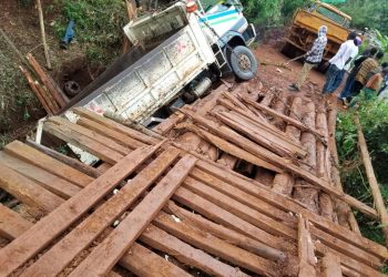 Walungu: Dégradation du pont Nkalakanja dans le groupement d’Ikoma.
