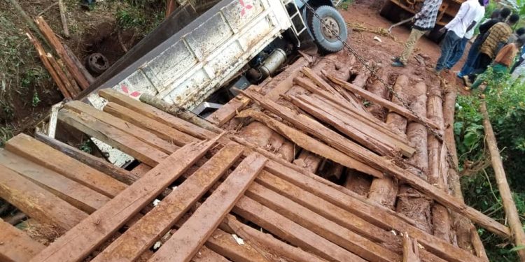 Walungu: Dégradation du pont Nkalakanja dans le groupement d’Ikoma.